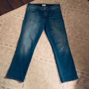 Hudson Ginny Cropped Straight Jeans
